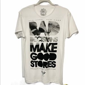 Socially Acceptable Behavior Tee NWT